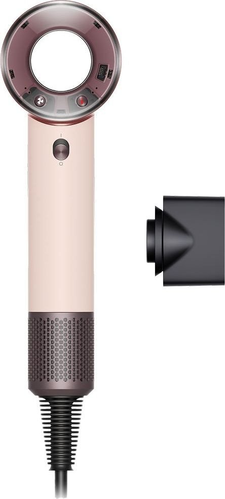 Фен Dyson HD19 Supersonic Travel (с переходником на евровилку, керамический розовый)
