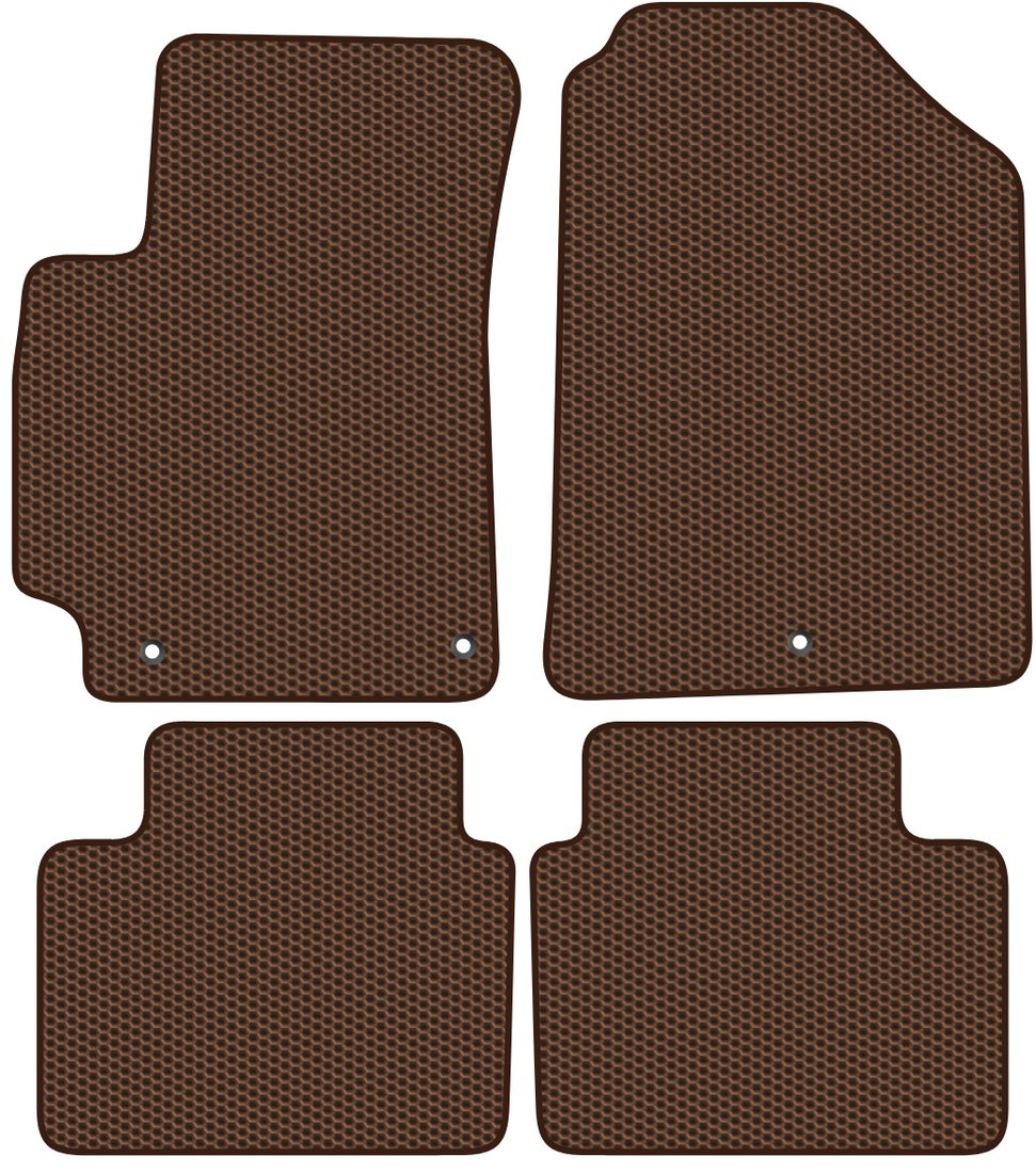 

Комплект ковриков для авто Alicosta Hyundai Elantra VI (седан / AD) 2015 - Н.В. (коричневый, сота)