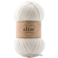 Пряжа для вязания Alize Wooltime 11012 100 г 200 м (белый)