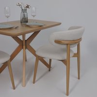 Кухонный стол Оримэкс Сити 1100x700 (светлый бук без тонировки/светлый бук)