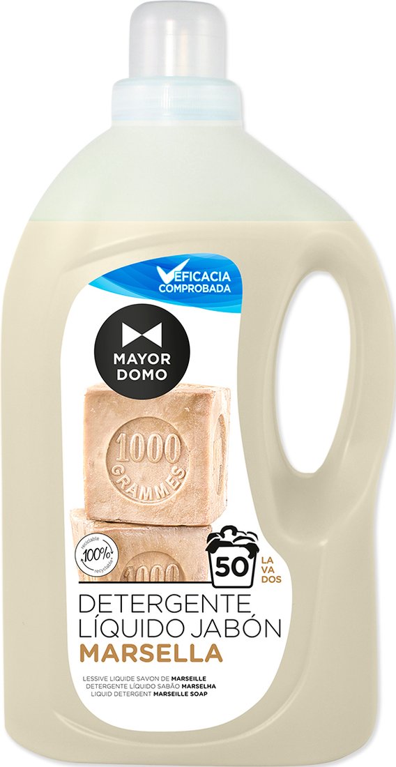 

Гель для стирки Mayordomo Марсельское мыло Liquid Detergent Marseille Soap 3 л