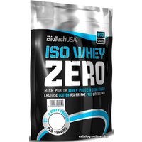 Протеин сывороточный (изолят) BioTech USA Iso Whey Zero (малина, 500 г)