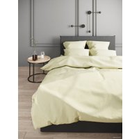 Евро комплект постельного белья Loon Emily (евро, наволочка 50x70, шампань)