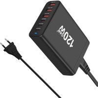 Сетевое зарядное USBTOP 1006P120WB 559445 (черный)