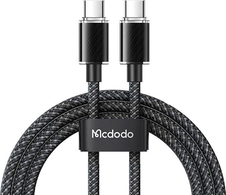 

Кабель McDodo CA-3670 USB Type-C - USB Type-C (1.2 м, черный)