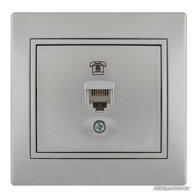 Розетка телефонная Lezard Mira 701-1010-137