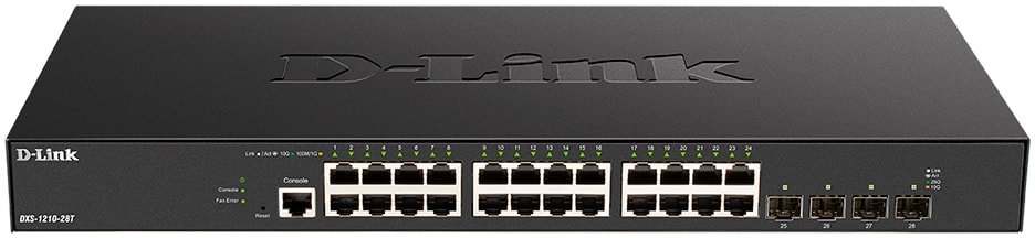 

Управляемый коммутатор уровня 2+ D-Link DXS-1210-28T/A1A