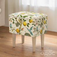 Пуф MONOFIX Одос Принт пуф (лимон/микровелюр)