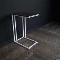 Приставной столик RasGar Престиж РСГР.001.000-0002 (черный/белый)