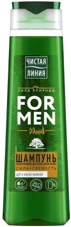 Шампунь Чистая линия Укрепляющий Для мужчин 400 мл
