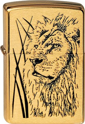 

Зажигалка Zippo 204B Proud Lion