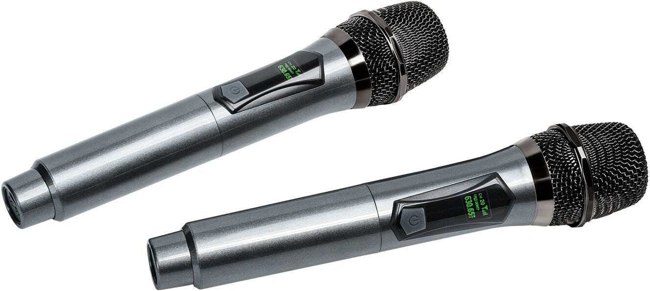 

Радиомикрофон Ritmix RWM-332 (серебристый)