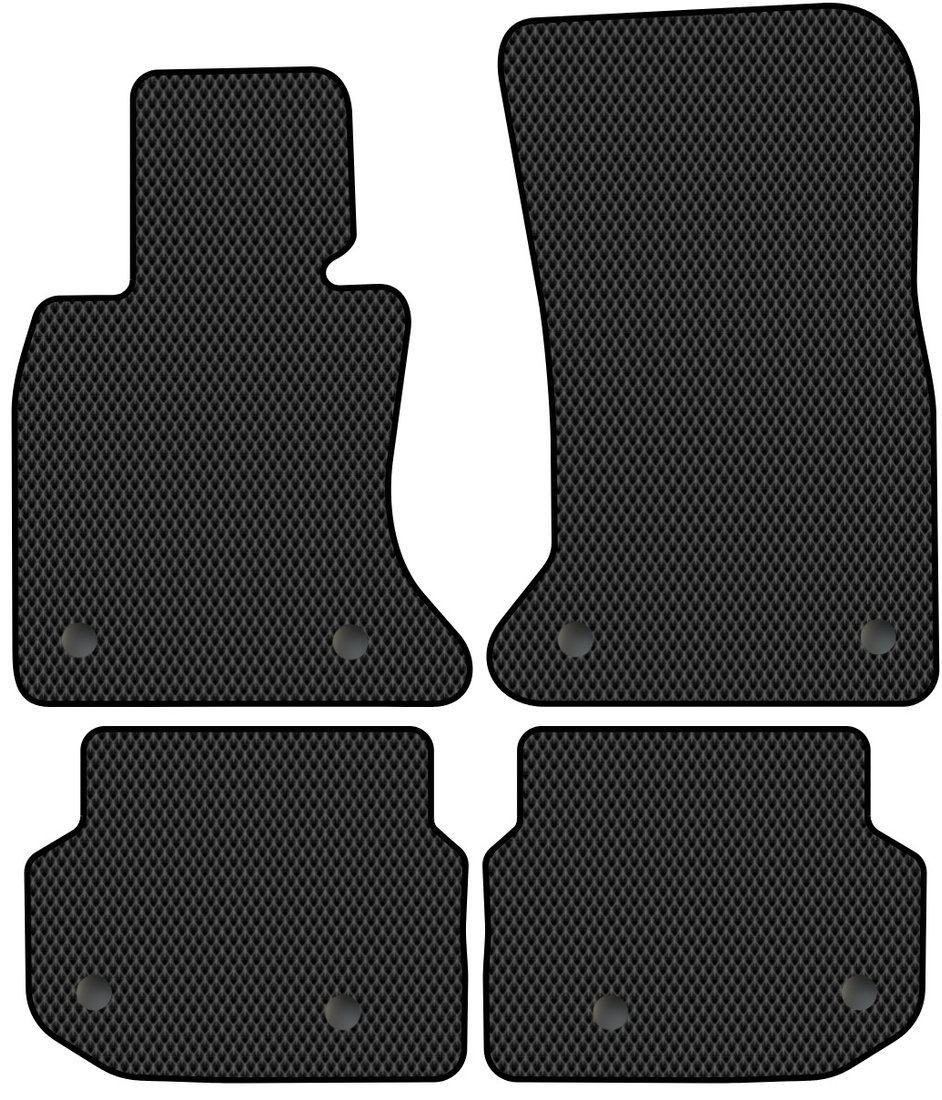 

Комплект ковриков для авто Alicosta BMW 5-Series VI (универсал, седан / F11, F10) 2009 - 2013 (черный, ромб)