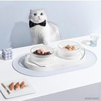 Миски на подставке Furrytail Doubowl Cat Kitty Bowls