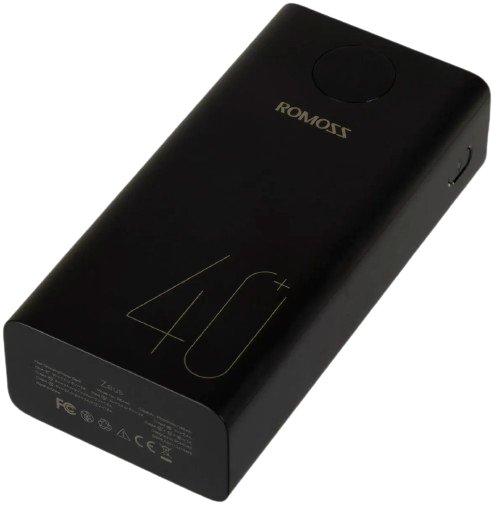 

Внешний аккумулятор Romoss PEA40 40000mAh (черный)