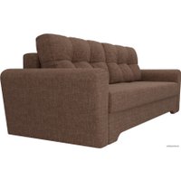 Диван Лига диванов Амстердам 100038 (рогожка, коричневый)