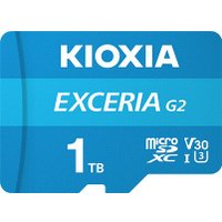 Карта памяти Kioxia Exceria G2 microSDXC LMEX2L001TG2 1TB (с адаптером)