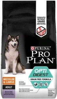 

Сухой корм для собак Pro Plan Opti Digest Grain Free Formula Medium & Large 12 кг