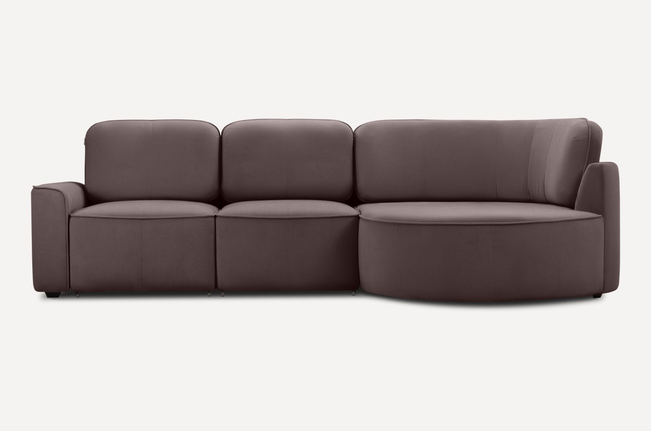 

Угловой диван Divan Шера Velvet Stone 260042 (коричневый)