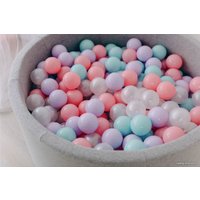 Сухой бассейн Romana Airpool ДМФ-МК-02.53.01 (серый, 150 шариков)