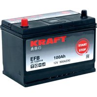 Автомобильный аккумулятор KRAFT EFB L+ (100 А·ч)