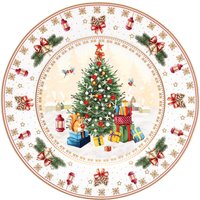 Тарелка обеденная Lefard Елка 85-1707