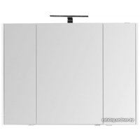  Aquanet Шкаф с зеркалом Остин 105 00203928 (белый)