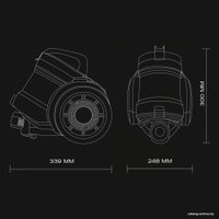 Пылесос Scarlett SC-VC80C71