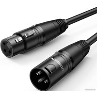 Кабель Ugreen AV130 XLR - XLR (5 м, черный)