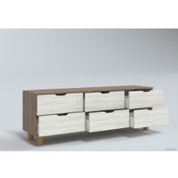 Комод Миркомодоф Майн 22 (дуб винтаж оксид/дуб крафт белый)