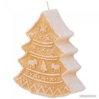 Свеча Bronco 315-358 (белый/золото)