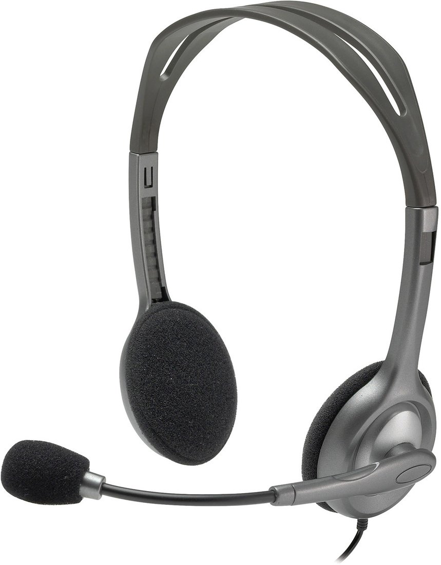 

Офисная гарнитура Logitech Stereo Headset H110