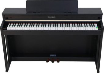 Цифровое пианино PIANOVA R-320 BK (с банкеткой и наушниками)