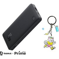 Внешний аккумулятор Baseus Airpow Lite Power Bank 15W 10000mAh P10067500123-00 (черный) + брендированный брелок Baseus