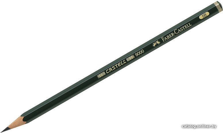 Простой карандаш Faber Castell 9000 119005 (5B, черный)