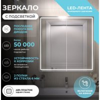 Vigo Шкаф с зеркалом навесной Geometry Classic 1000