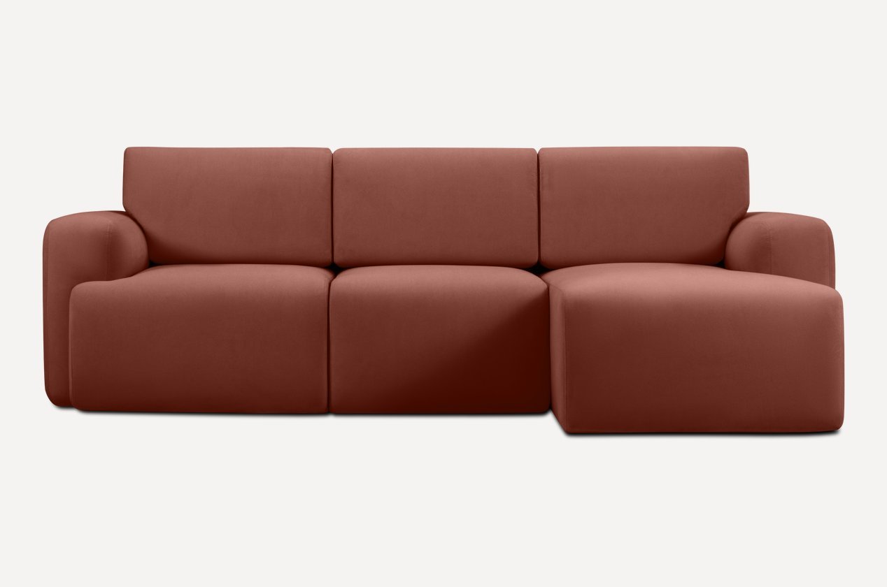 

Угловой диван Divan Бонент Velvet Terra 252870 (оранжевый)