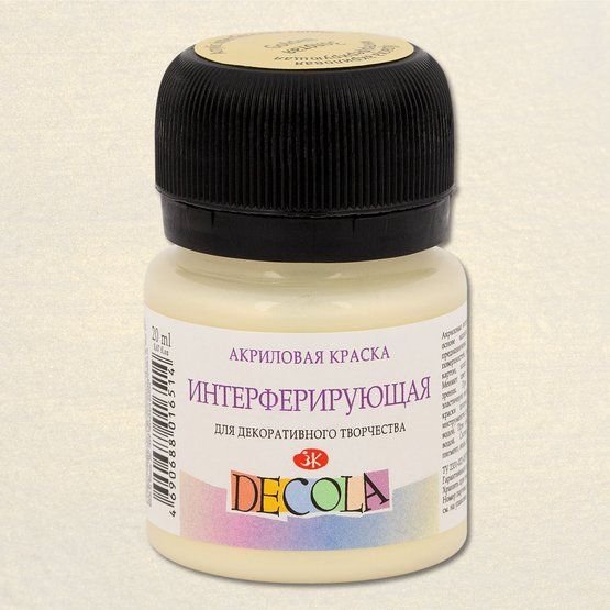 

Акриловая краска Невская палитра Декола 8826965 (20 мл, 965 золотая)