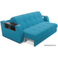 Диван Мебель-АРС Аккордеон Барон №3 (рогожка, синий)