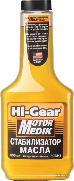

Присадка в масло Hi-Gear Motor Medik Стабилизатор масла 355 мл [HG2241]