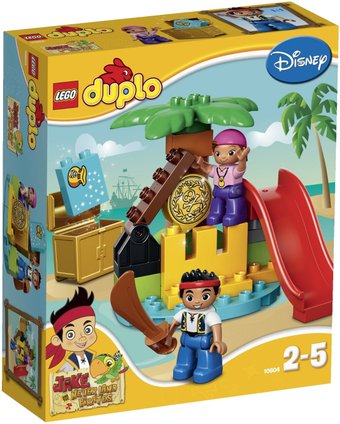 LEGO 10604 Jake and the Never Land Pirates Treasure Island