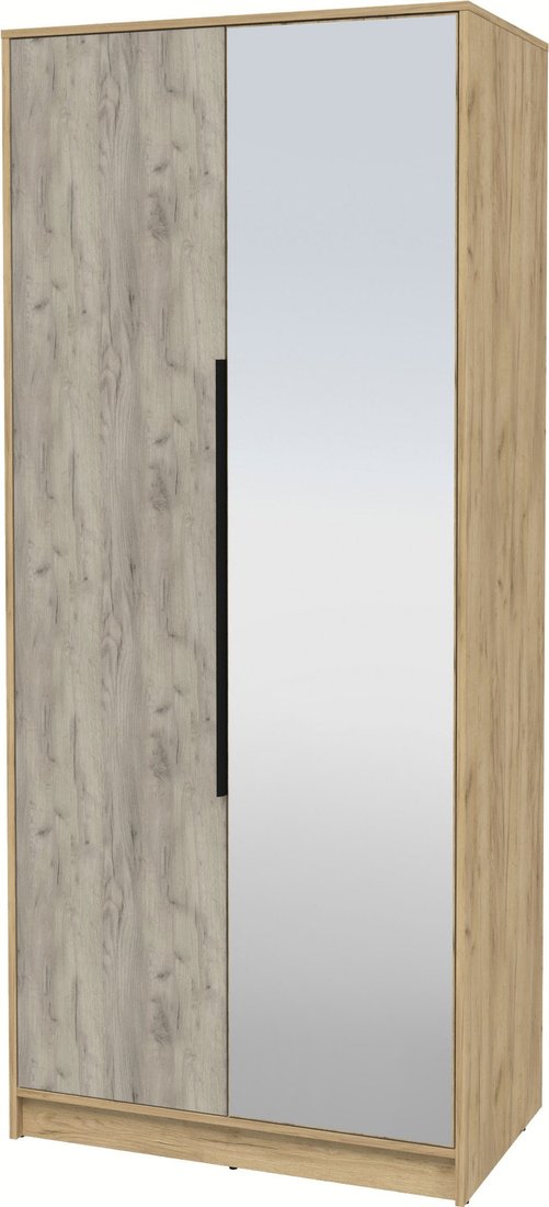 

Шкаф распашной Интерлиния Концепт КТ-Ш2з (дуб серый/дуб золотой)