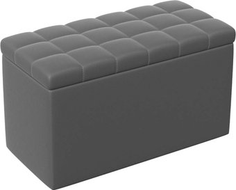 Банкетка Bon Mebel Квадро тип 2 (кожзам/серый)