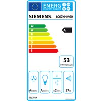 Кухонная вытяжка Siemens LC67KHM60