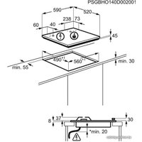 Варочная панель Electrolux EGS6436WW