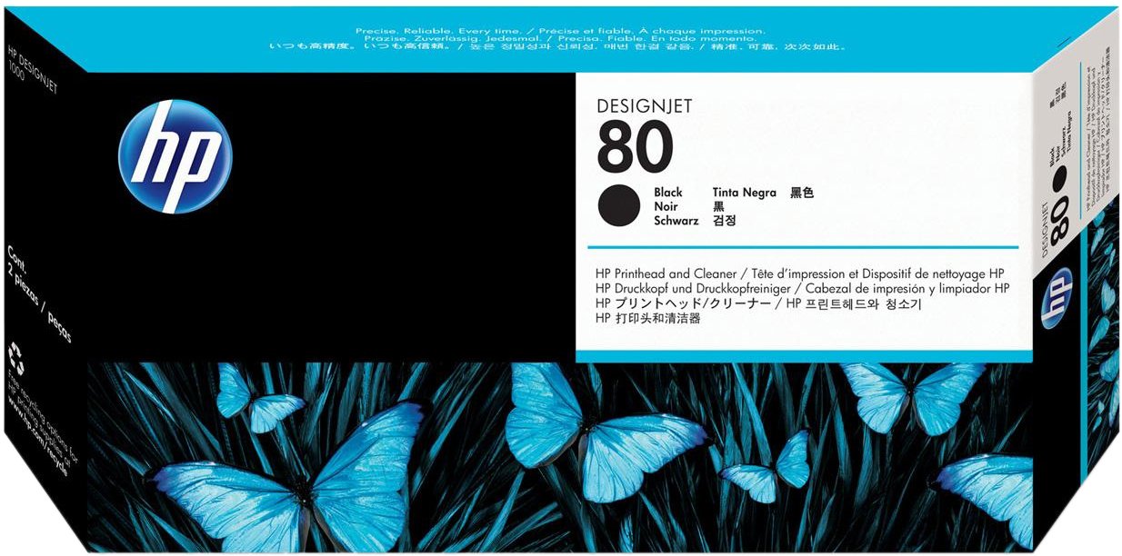 

Печатающая головка HP 80 (C4820A)