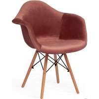 Стул с подлокотниками Secret De Maison Cindy Soft (Eames) mod. 101 (коралловый (HLR 44)/натуральный)