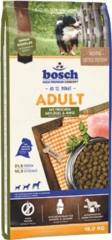 

Сухой корм для собак Bosch Adult Poultry & Spelt (Птица с Просо) 15 кг