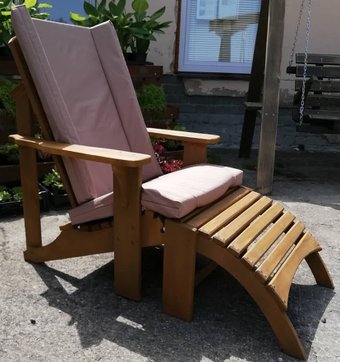 Шезлонг Wooden Story Аризона (дуб, бежевый)