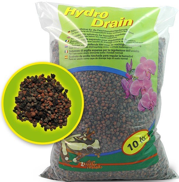 

Грунт Lucky Reptile Hydro Drain HD-10 (коричневый, 10 л)